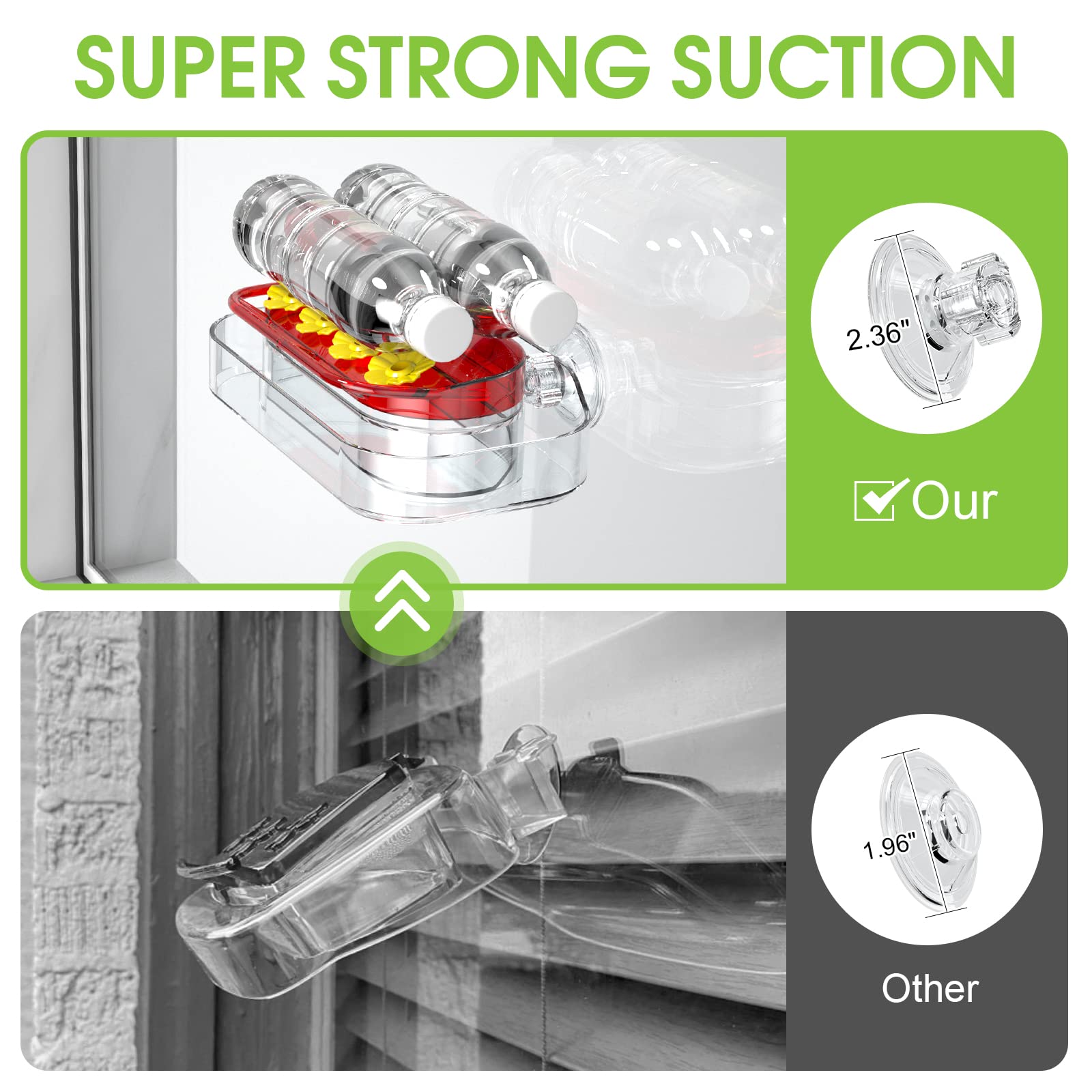  Window Hummingbird Feeder