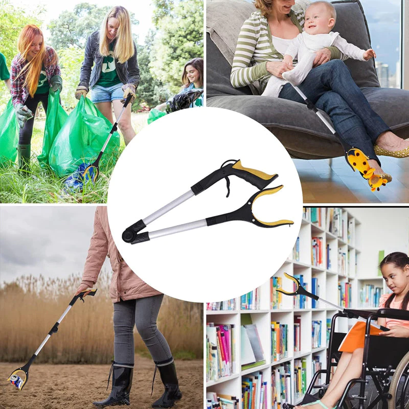 (🔥HOT SALE NOW 49% OFF) --2024 Newly Upgraded Foldable Grabber With 360° Swivel Clip