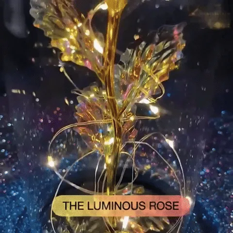 The Never Fade Enchanted Sparkly Rose