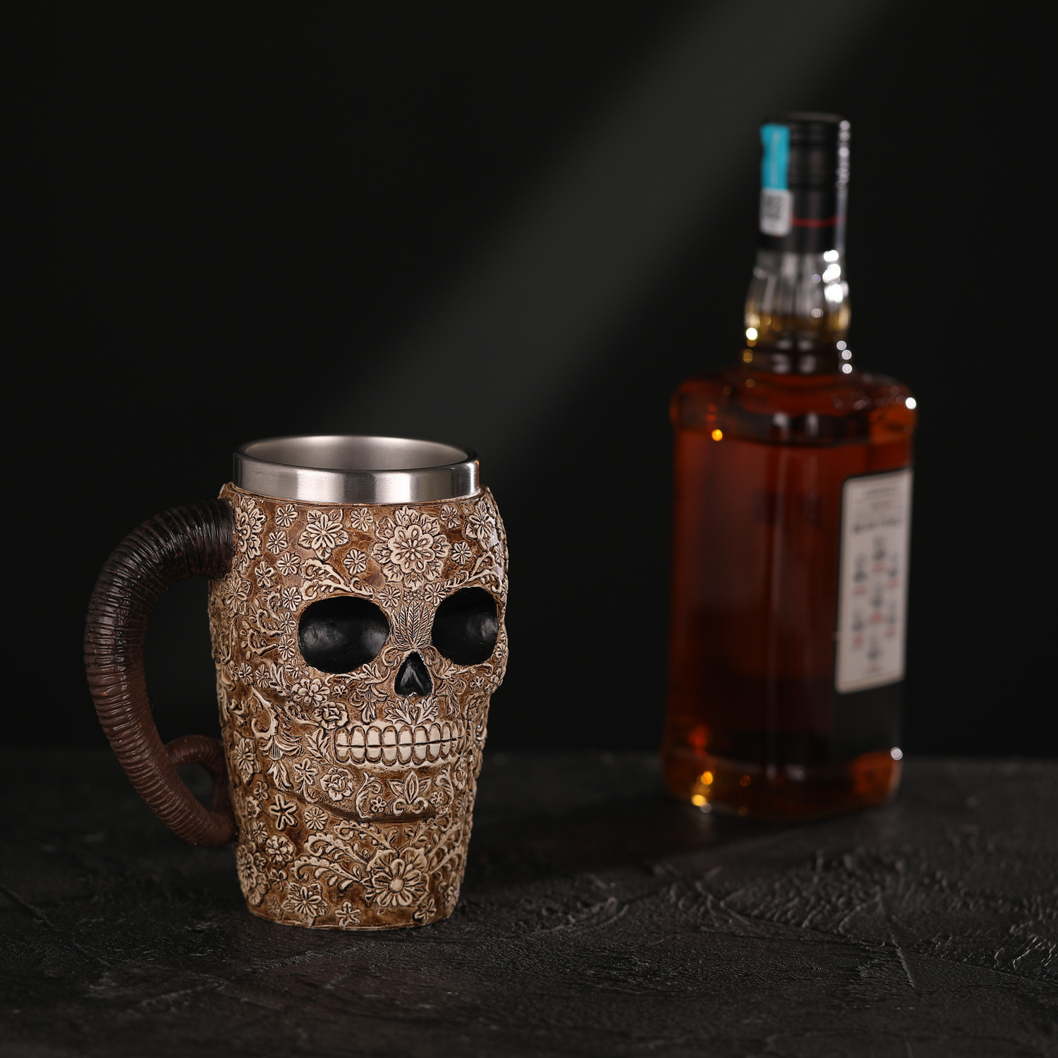 Scary Halloween Skull Mug