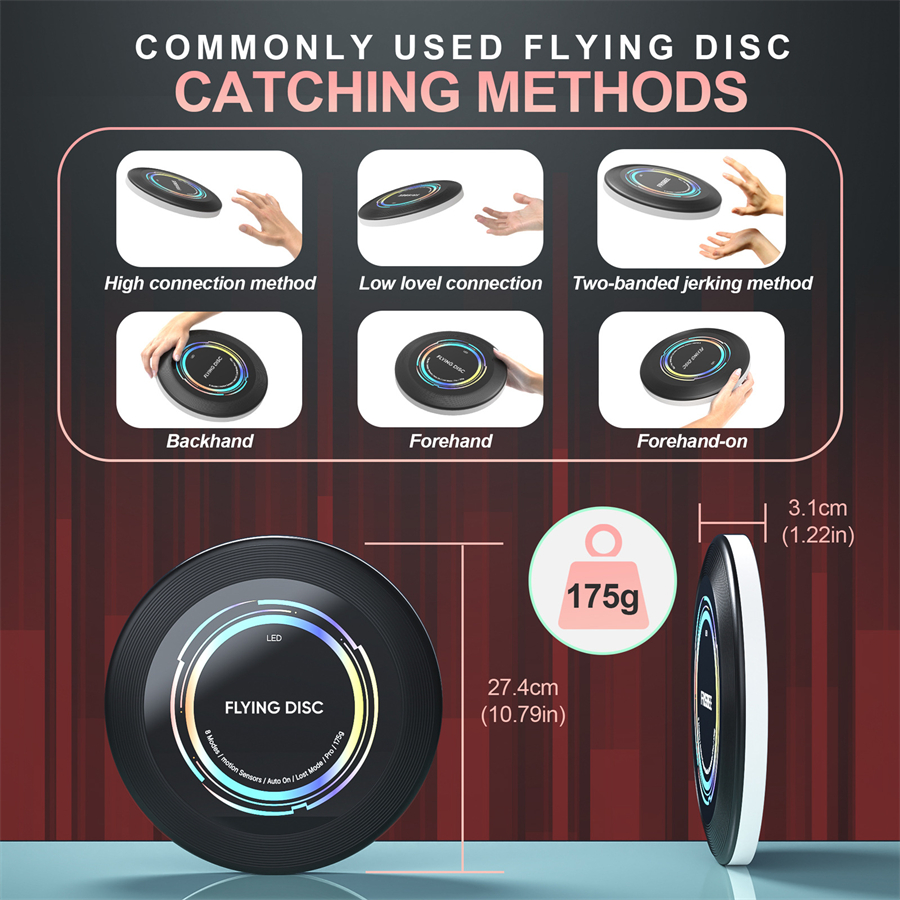  The perfect gift for your child! LED Luminous Flying Disc