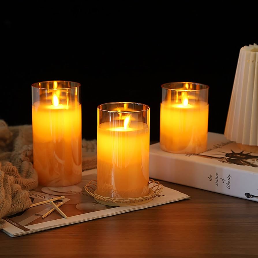 🎁Flameless Candles Set of 3