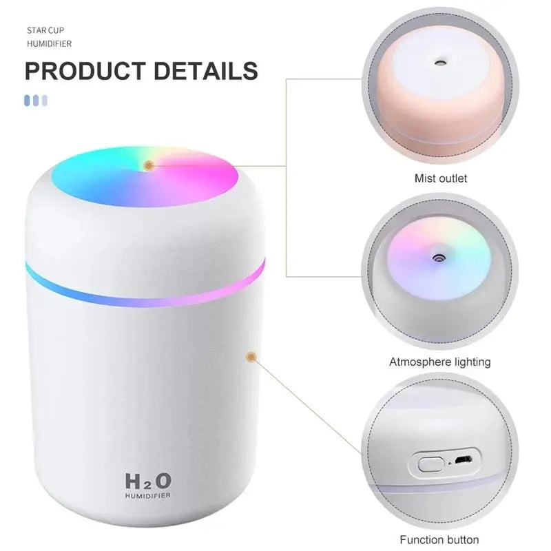 Mute delicate humidifier essential oil diffuser