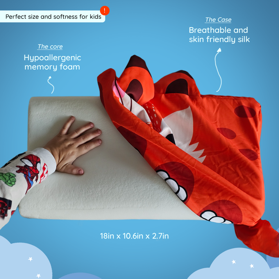 Summer Cooling Children's Pillow for better and healthier sleep