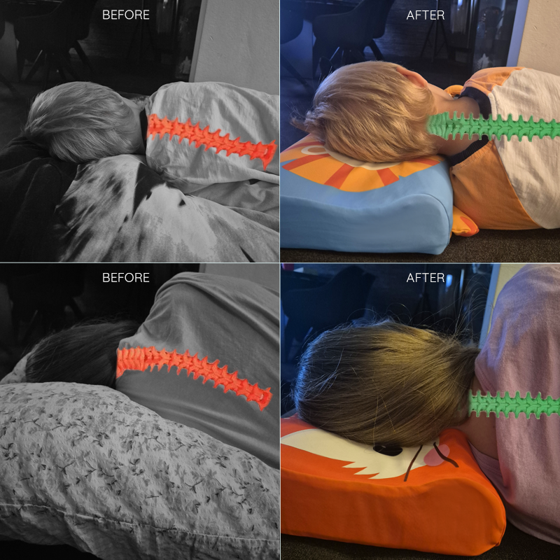 Summer Cooling Children's Pillow for better and healthier sleep