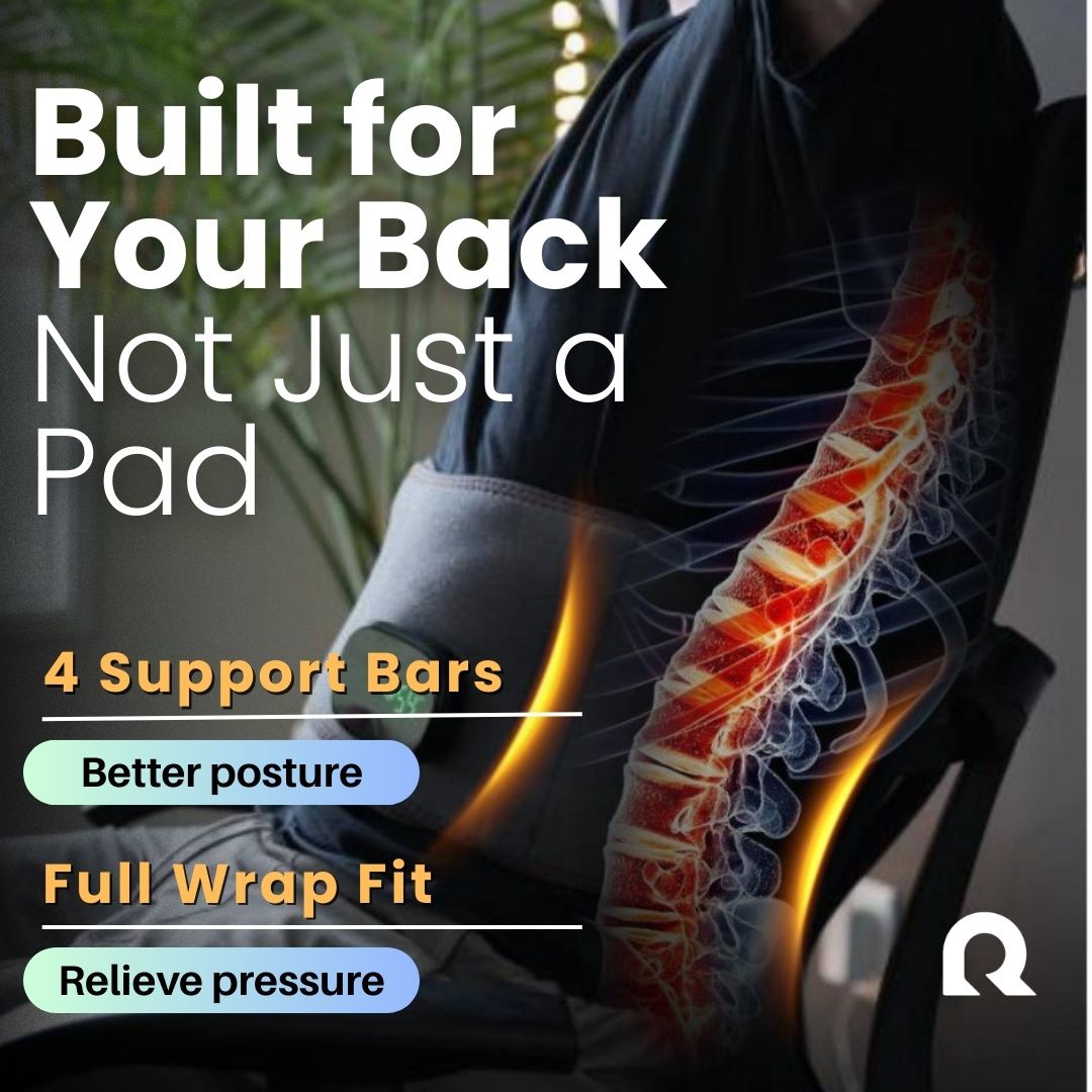 HeatBoost™ Ease Pain Red Light Lumbar Belt