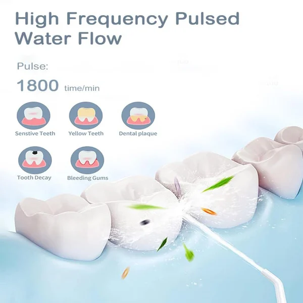 The Most Portable Cordless Water Dental Flosser