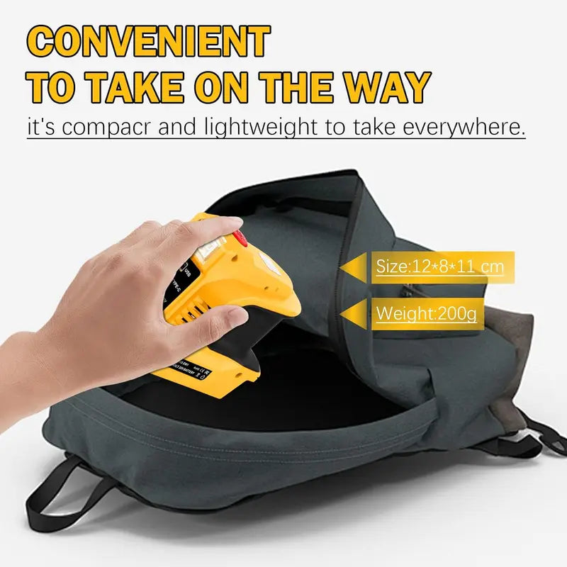 ⚡Compact DC to AC Inverter - Suitable For Cars, Motorhomes, Outdoor ( Free Shipping )