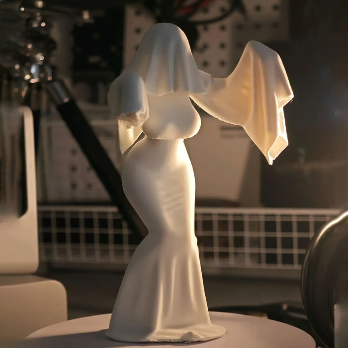 🔥Last Day 50% OFF🖤The Veiled Lady- Gothic Ghost Bride Figurine