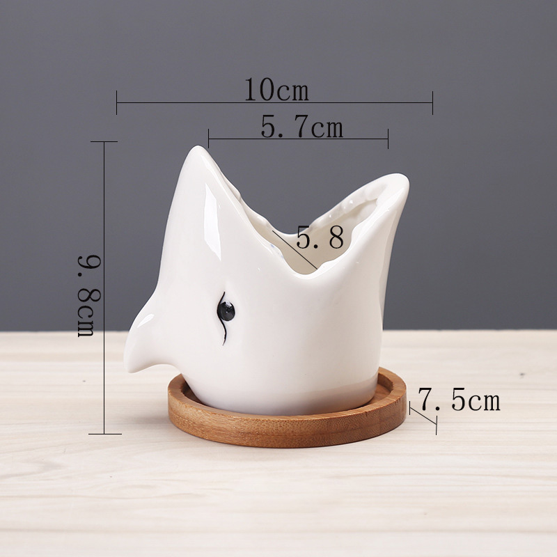 Big Mouth Shark Planter