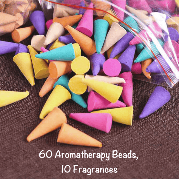 Log Cabin Incense Burner with Smoking Chimney🏠🎄Perfect Christmas Gift