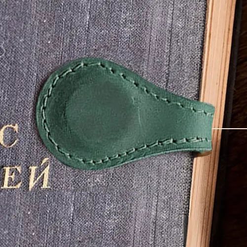 🔥Personalized Magnetic Leather Bookmark