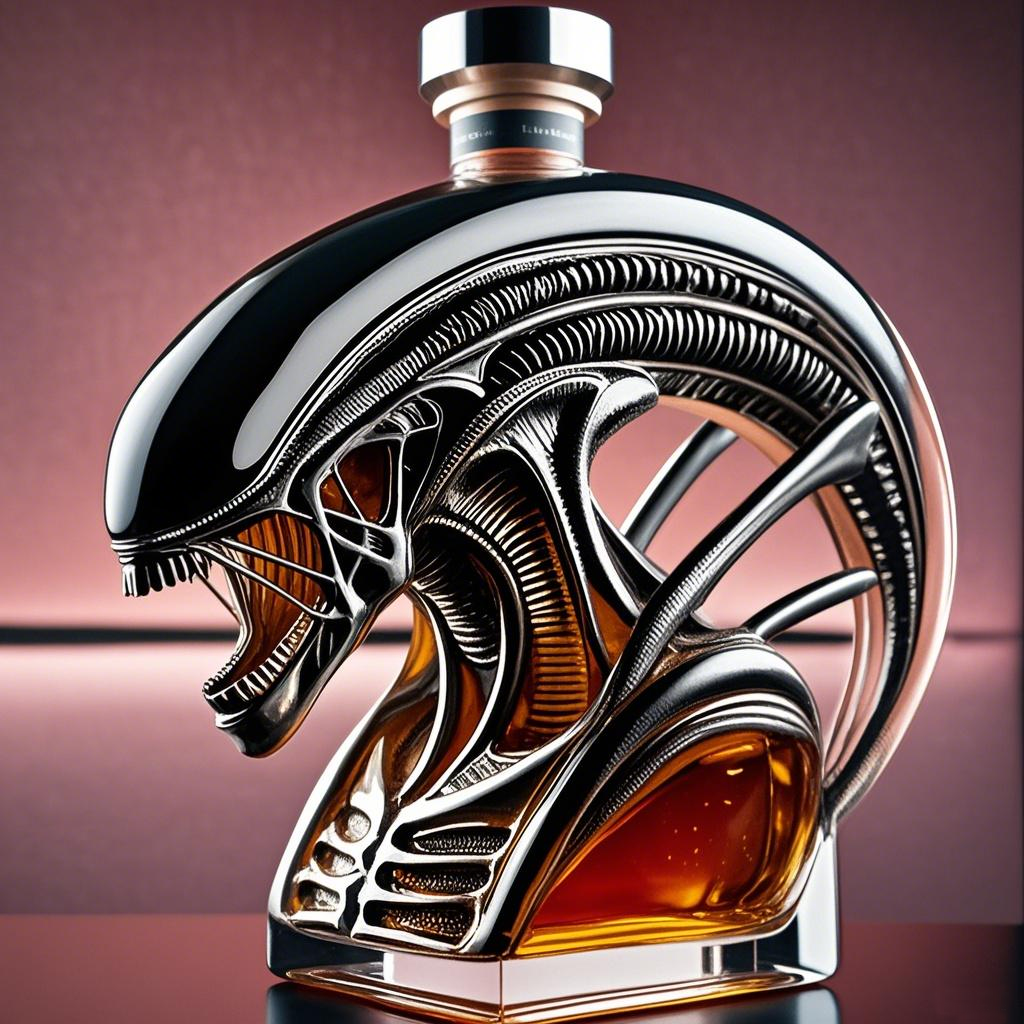 Xenomorph Whiskey Bottle