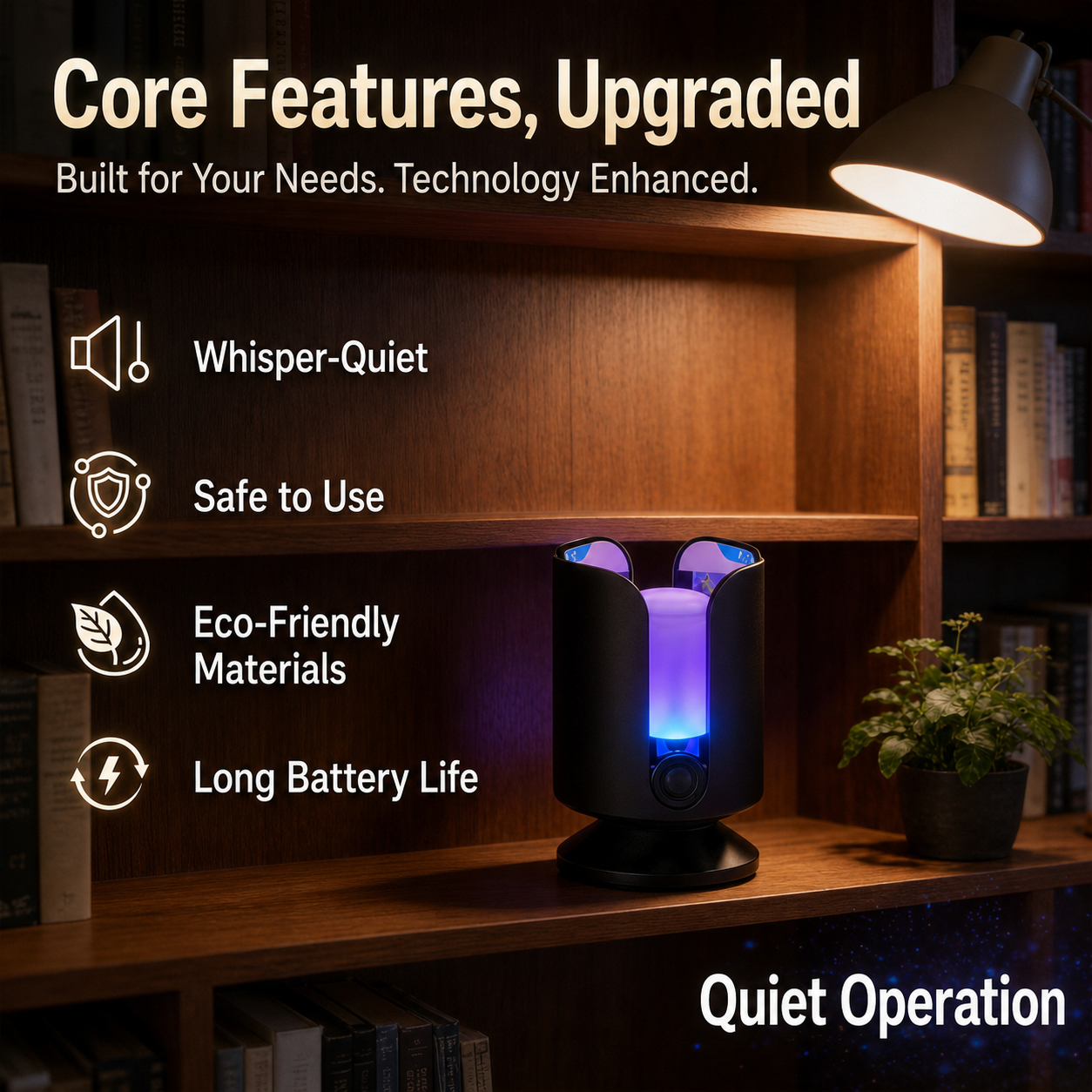 Smart Glue-Board Mosquito Trap Light
