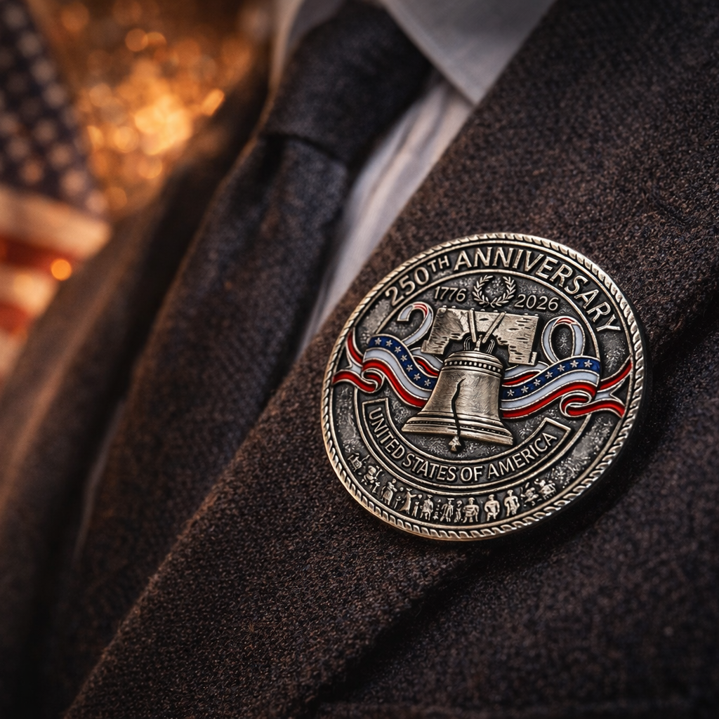 🇺🇸 America 250th Anniversary Enamel Lapel Pins