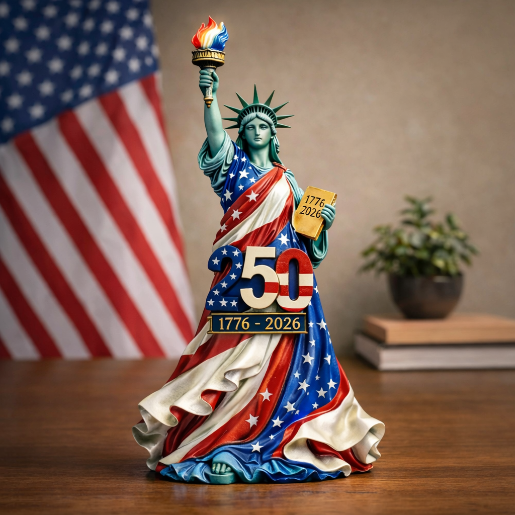 🗽🇺🇸 Statue of Liberty 250th Anniversary Commemorative Figurine