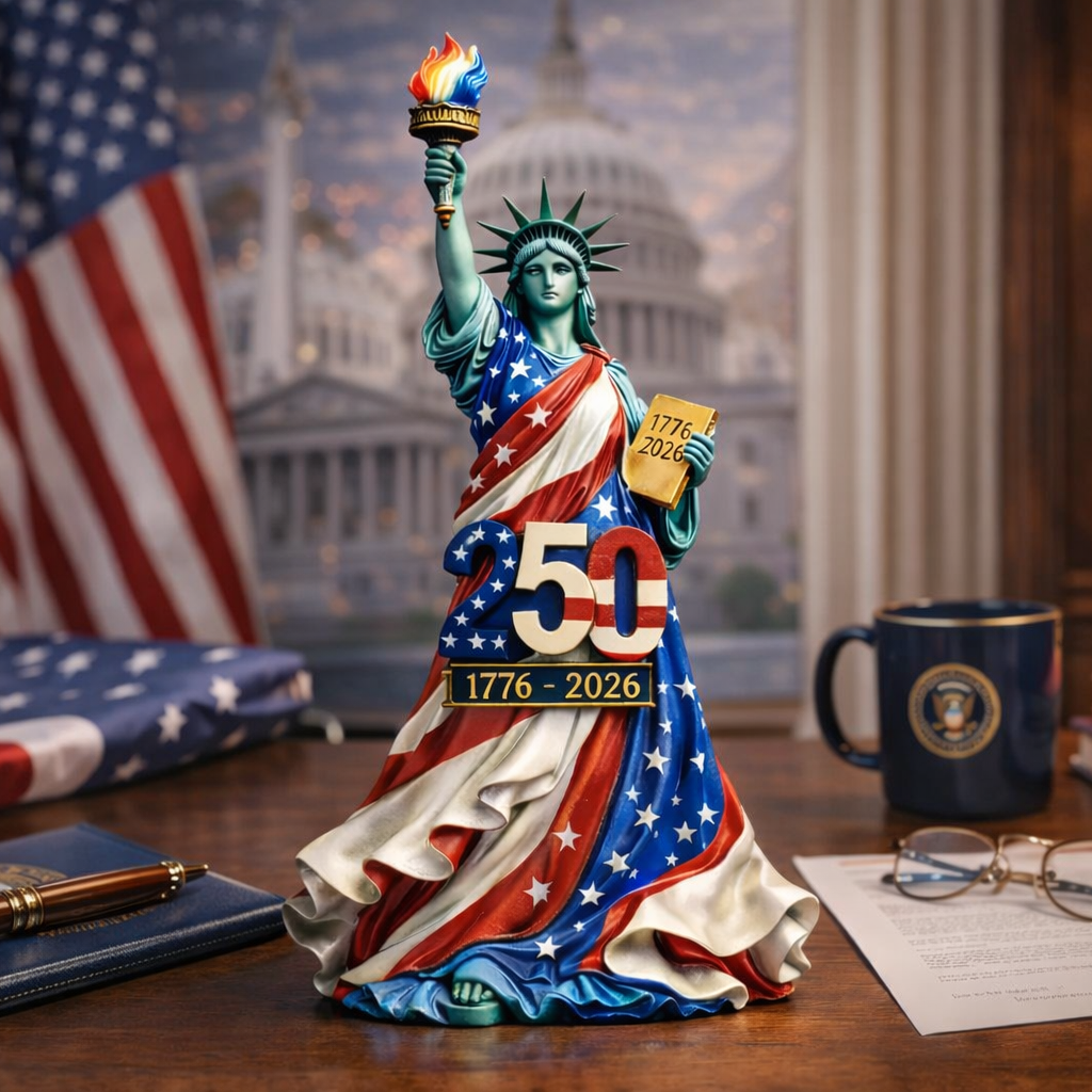 🗽🇺🇸 Statue of Liberty 250th Anniversary Commemorative Figurine