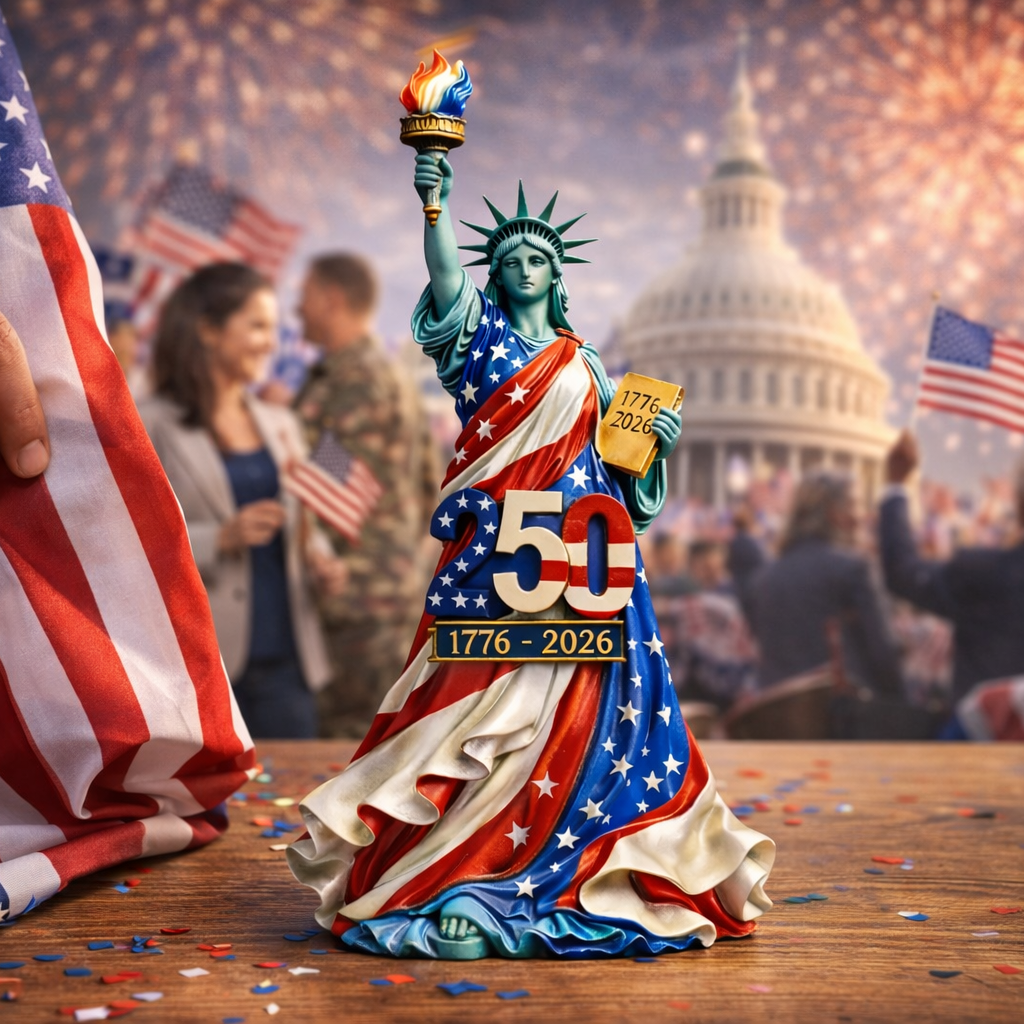 🗽🇺🇸 Statue of Liberty 250th Anniversary Commemorative Figurine