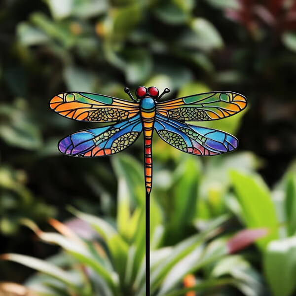 🐌🌱Colorful Animal Plant Stake