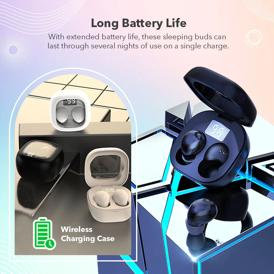 Keillini™ Hi-Fi Noise Cancelling Sleeping Buds 😴
