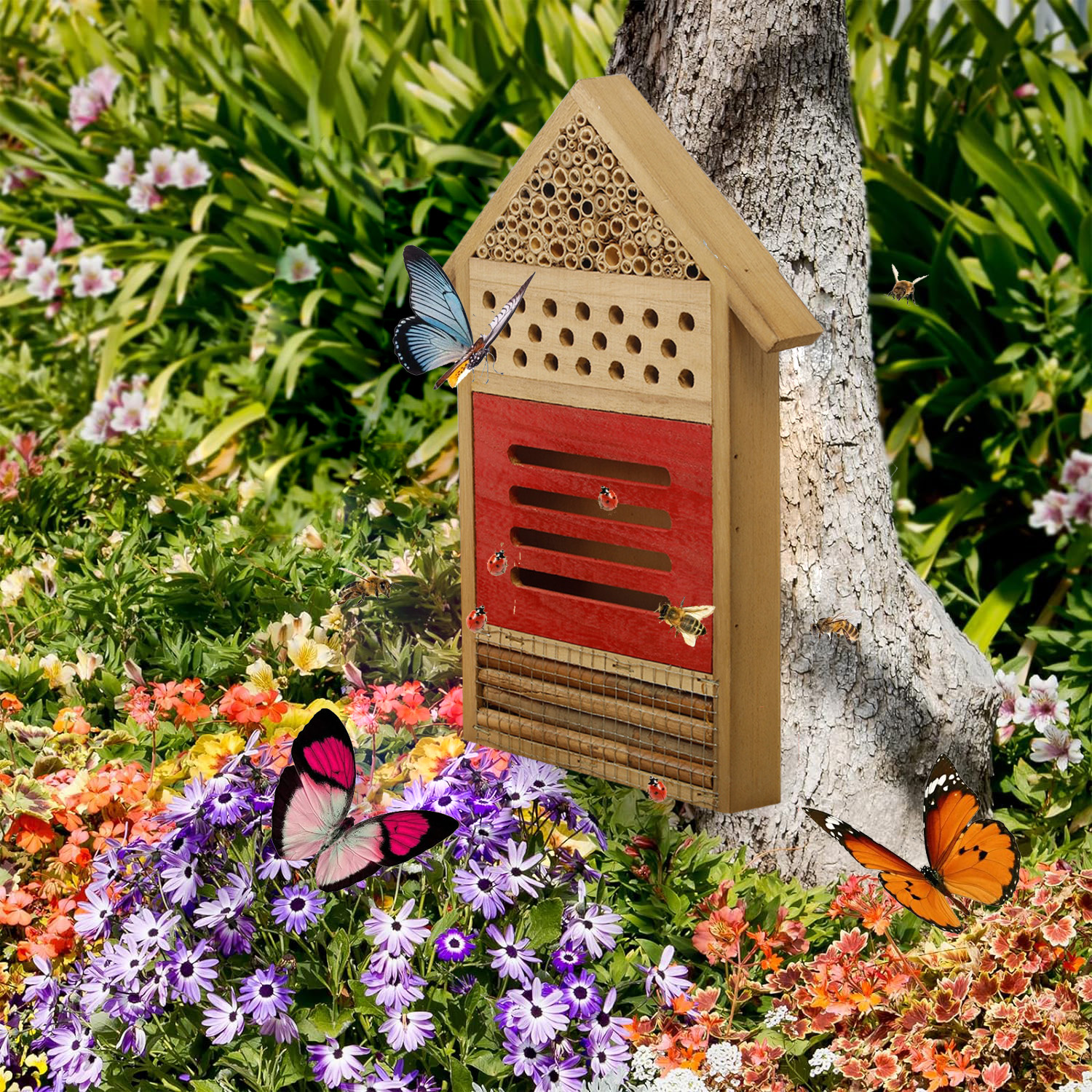 Natural Wooden Insect Hotel