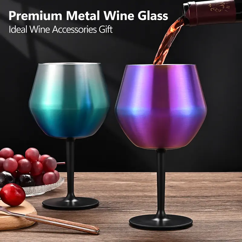 Water Bottle Premium Stainless Steel Wine Glass