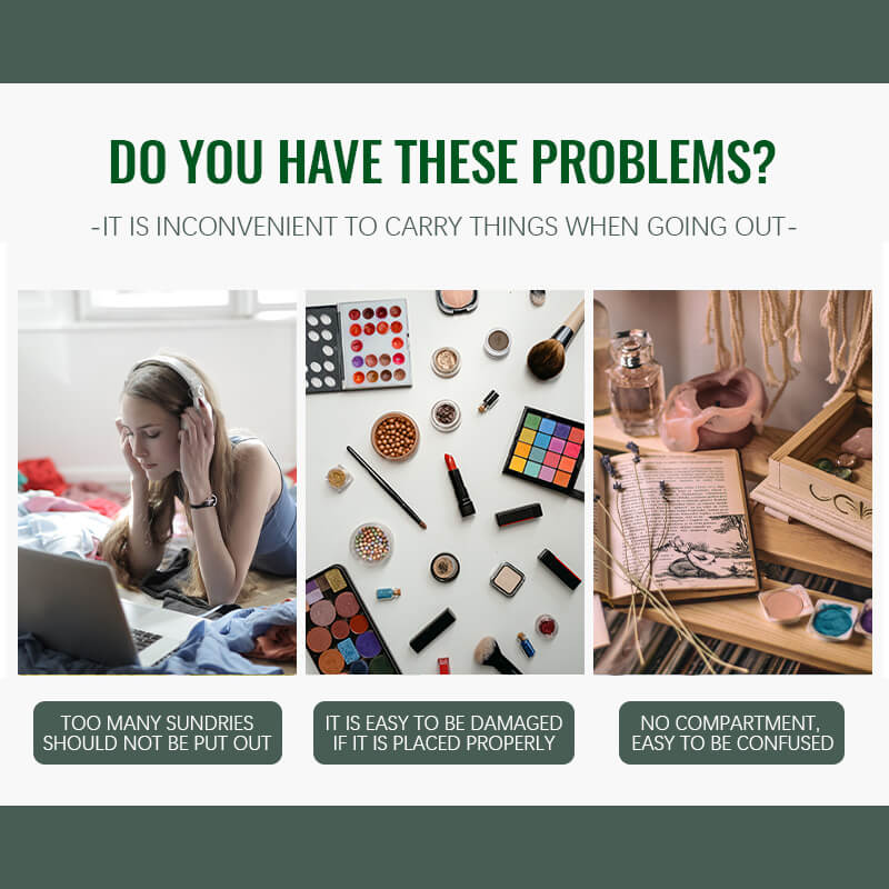 🔥Hot Sale- Storage Bag with Pockets Hanging Organizer