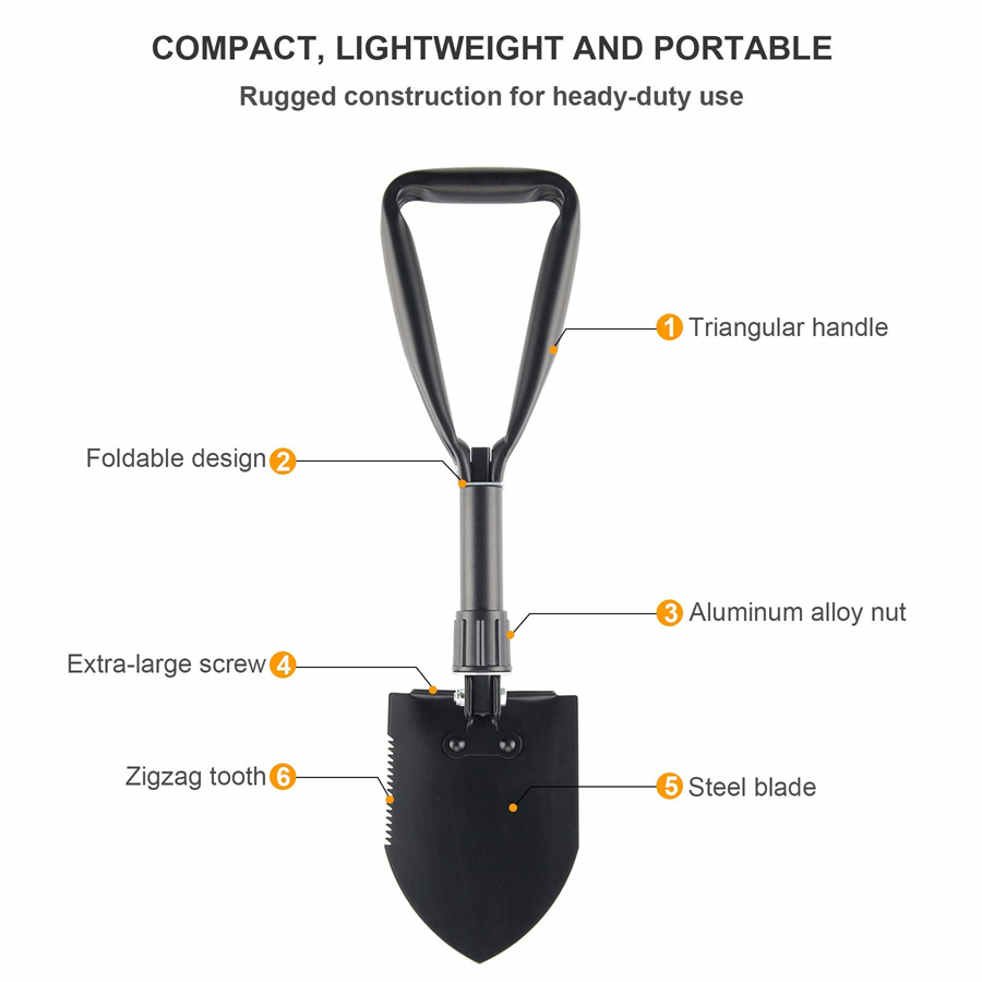 🌴Mini Portable Camping Shovel 🔥garden shovel