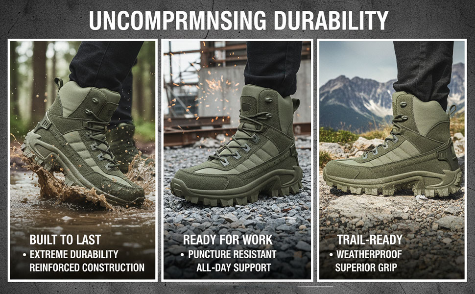 orthopedic anti puncture work boots