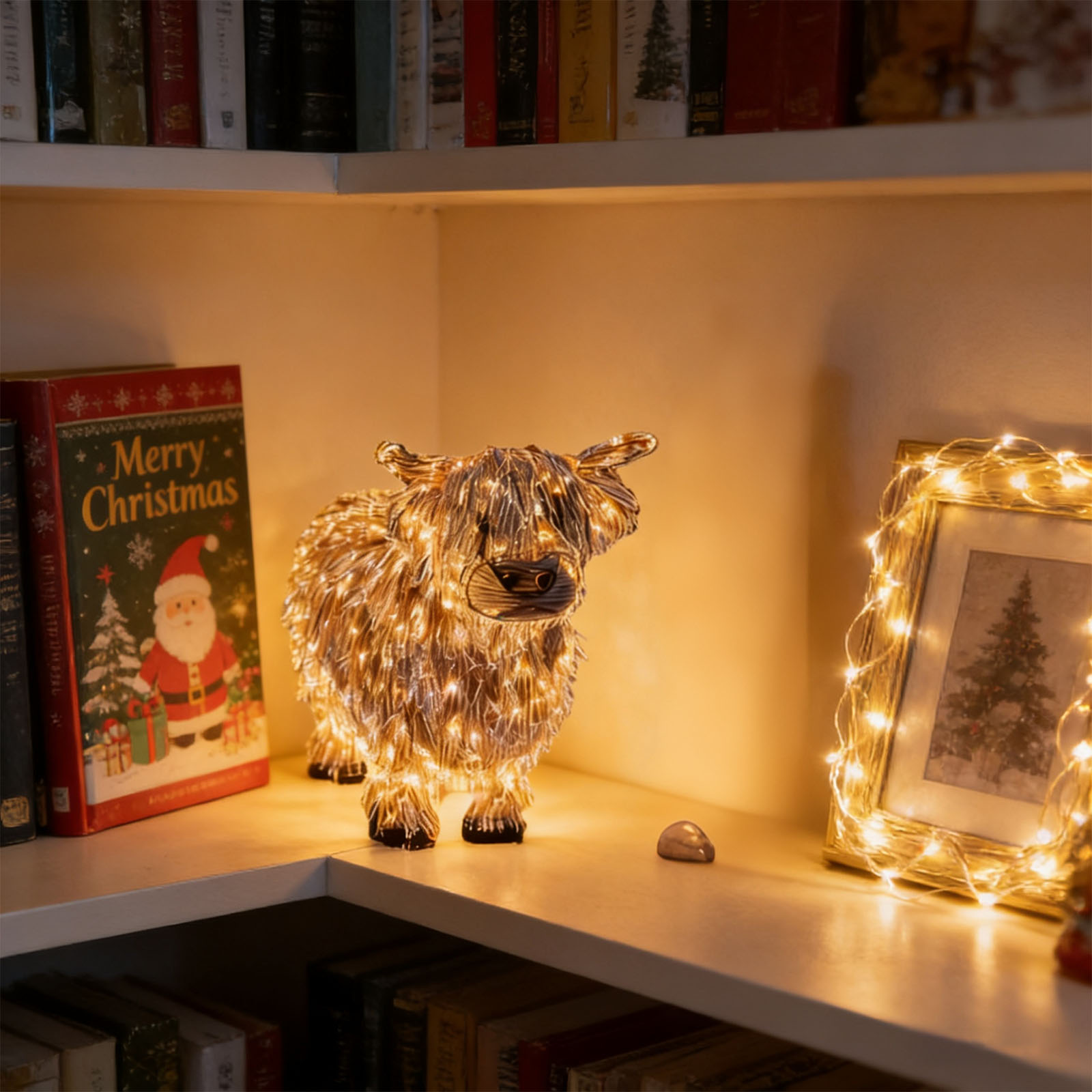 🐂 Highland Cow Sculptural Lamp | A Cozy Statement Piece