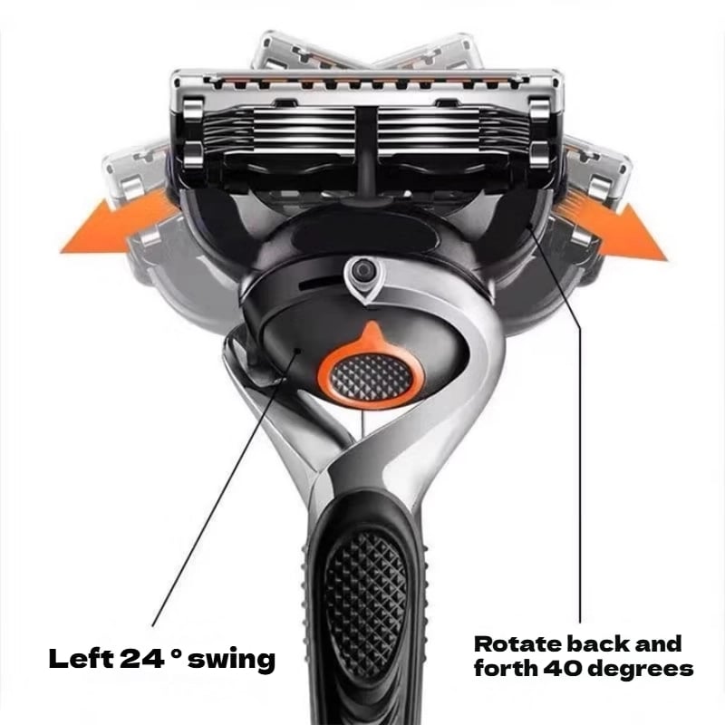 ✨ULTIMATE 48-PACK Men's Razor Blades ⚡ FREE Handle Included!