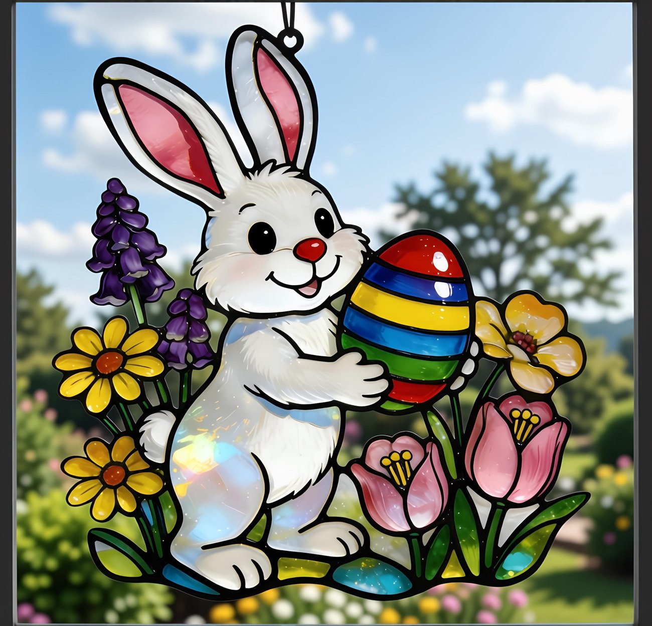 🔥Easter Special Offer-🐰🥚Easter Bunny Sun Catcher