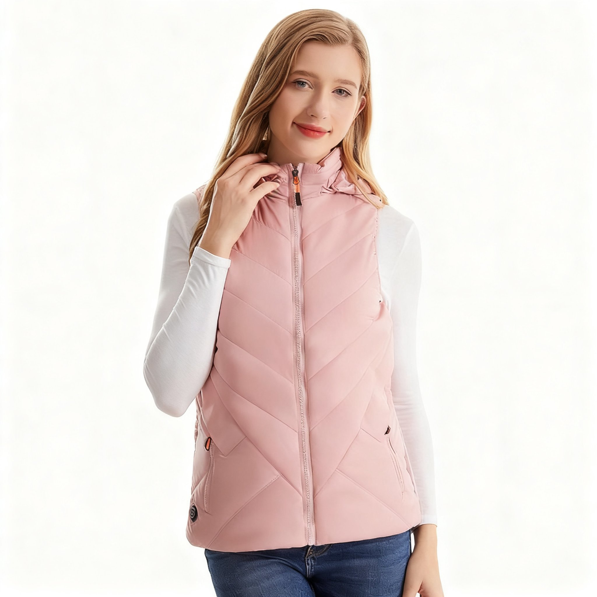 Women's Smart Electric Heated Hooded Vest
