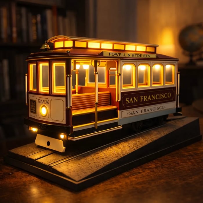 🔥49% OFF - 🚋Chicago "L" Train Miniature Lamp