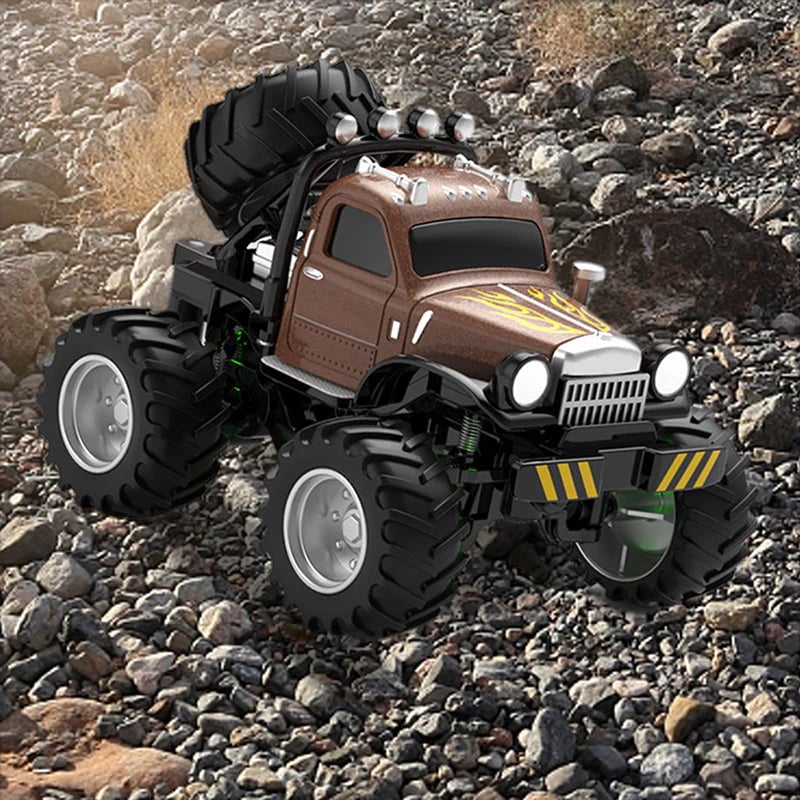 🎁Best Gift-Durable Off-JJRC Alloy Big Foot Off - Road Short Card RC Car