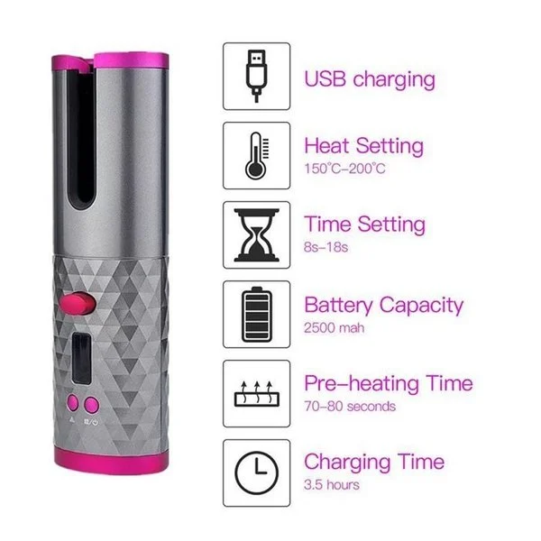 🔥Last Day Promotion 49% OFF🔥Cordless Automatic Hair Curler