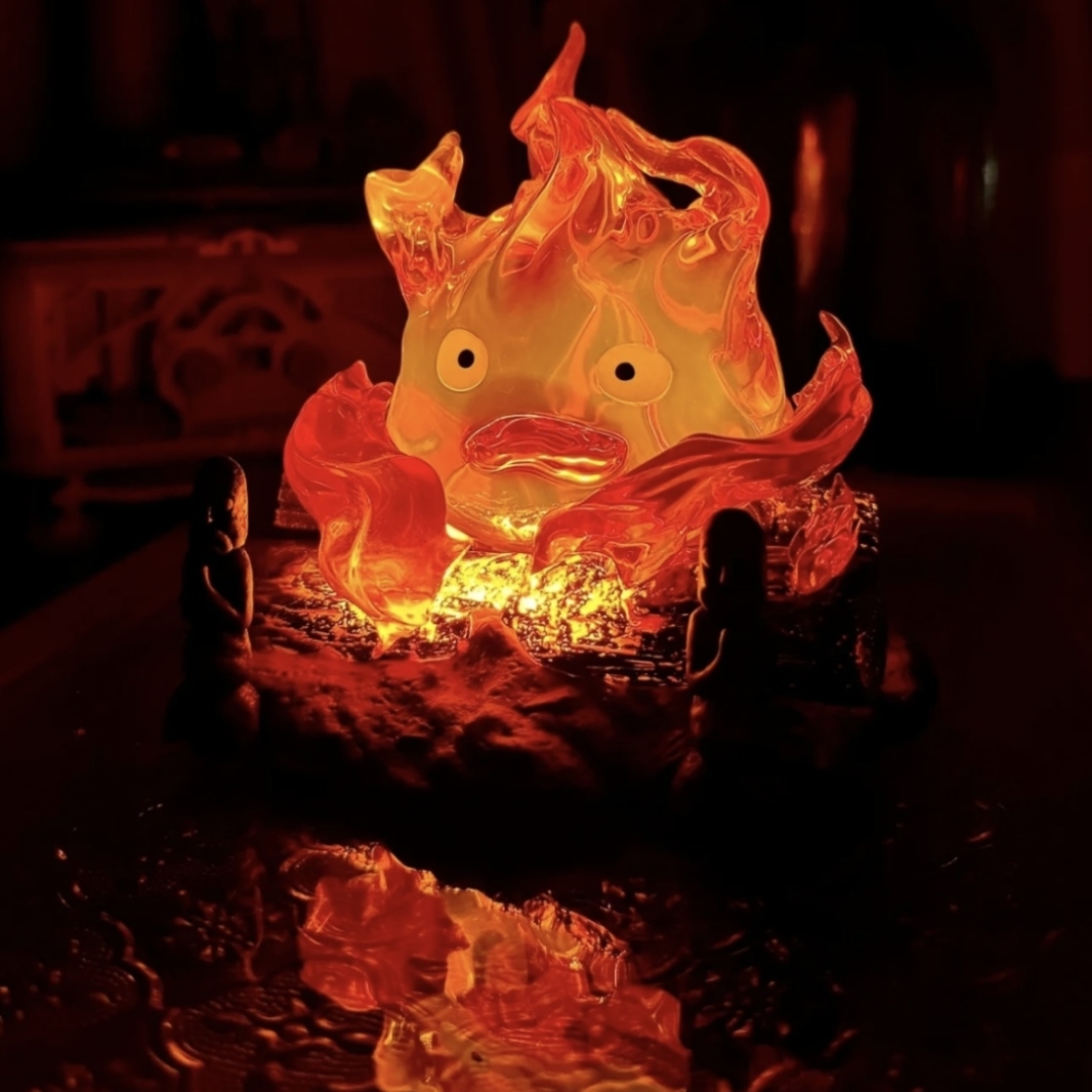 🔥The Flame Of The Heart-Calcifer Night Light