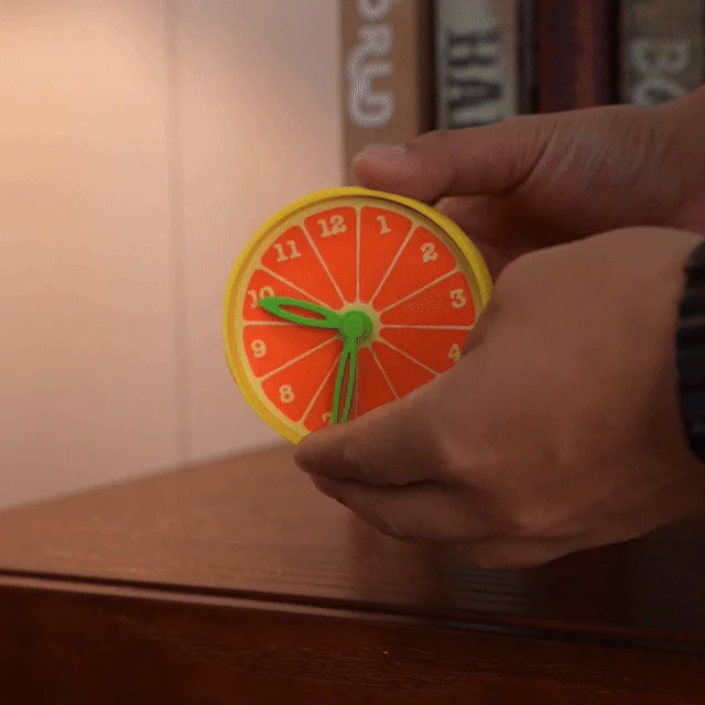 🍊Citrus Clock – Your Kitchen's New Conversation Starter!"​​ 🍋