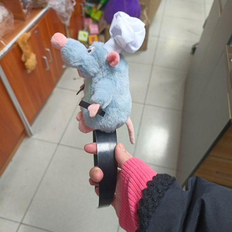 🔥Promotion 49% OFF💥 - Chef Ratatouille Hairband Plush🐭