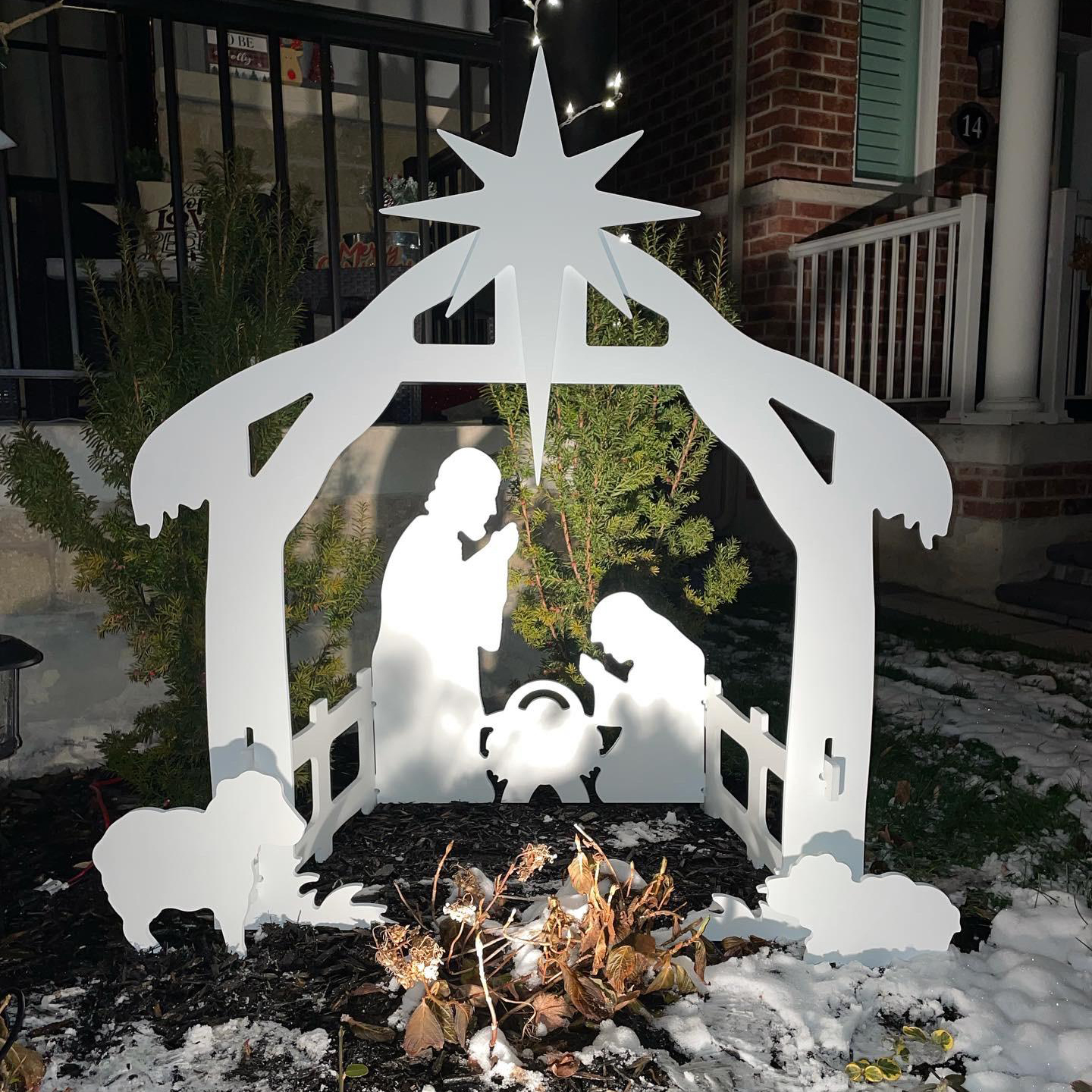 🔥 49% OFF 🔥🔥Jesus Nativity Scene Sign（Buy 2 Free Shipping）