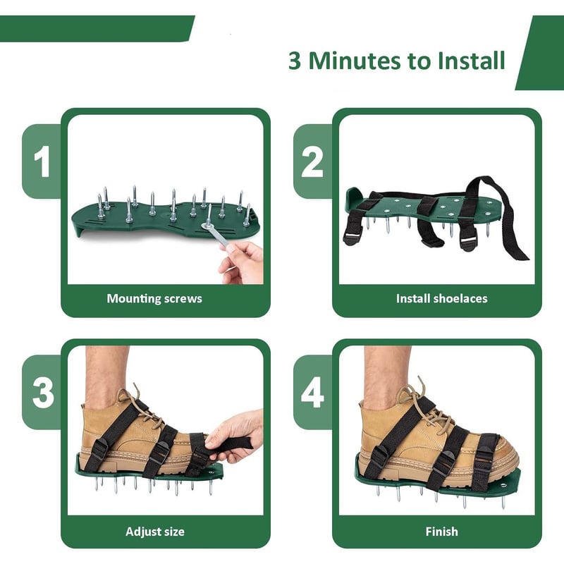 【Last Day Sale 49% Off】- Lawn Aerator Shoes