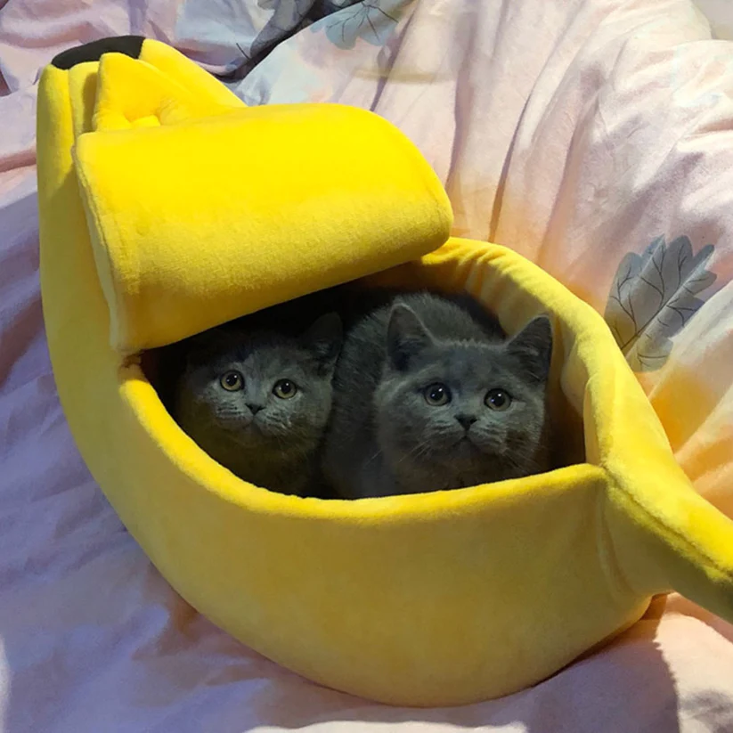 Pet Banana Bed