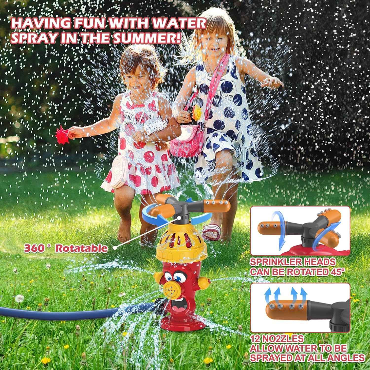 💝Water Sprinkler Baseball Toy