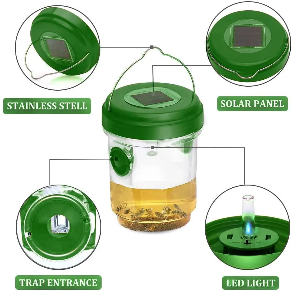 Garden Solar Powered Wasp Trap