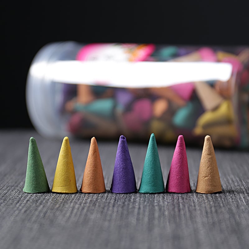 Log Cabin Incense Burner with Smoking Chimney🏠🎄Perfect Christmas Gift