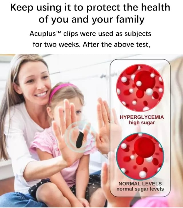 Keillini ™ Hypoglycemic acupoint clip