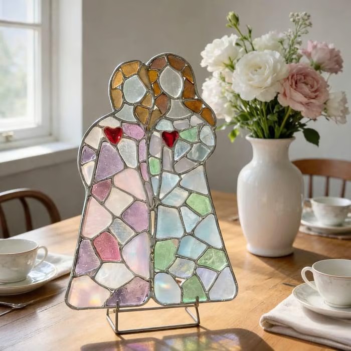 💝Mother & Child Suncatcher - Wrap Mom in Love This Mother's Day