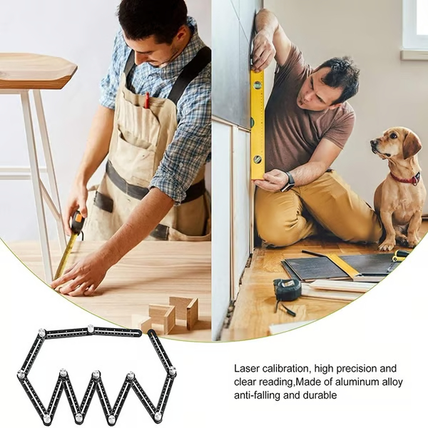 12-fold Multi Angle Measuring Ruler