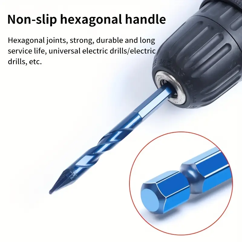 92.5HRC High-strength eccentric twist drill bit