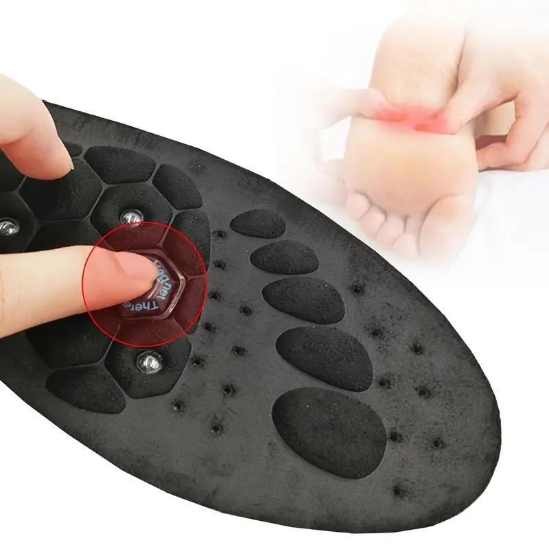🦶🏻Insoles Magnetic Acupressure for Effective Pain Relief